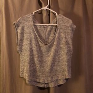 Cute knitted crop top!